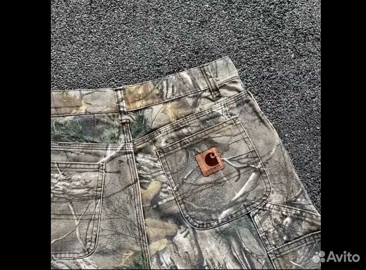 Джинсы Carhartt кумуфляж