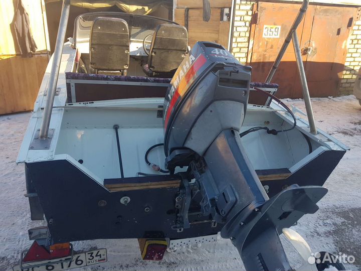 Отлич. Мотор Ямаха 40