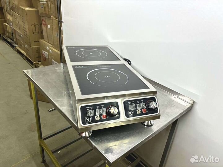 Индукционная плита 2 конф. 3,5 кВт вертикальная
