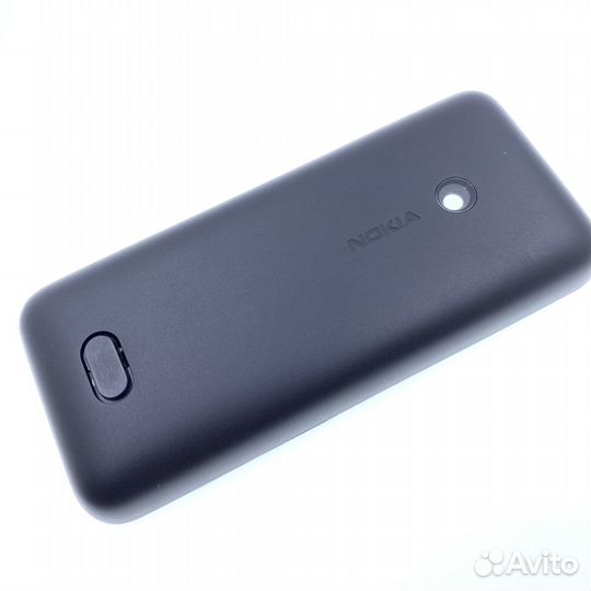 Корпус Nokia 208 чёрный + клавиатура