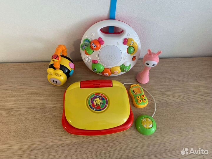 Интерактивные игрушки пакетом в дорогу 0-2 года