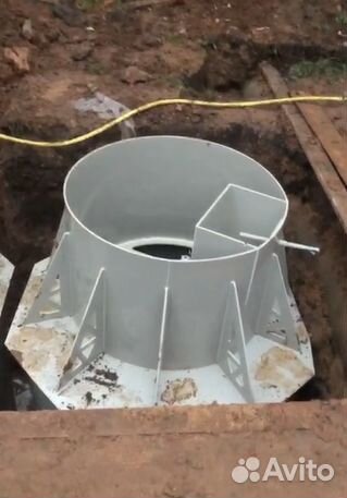 Станция очистки стоков, септик