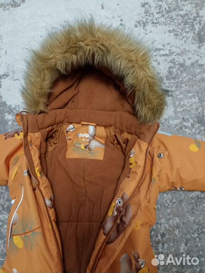 Зимний комбинезон для девочки 92 размер