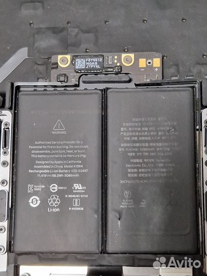 Аккумулятор macbook a1989