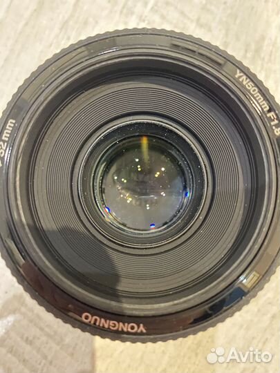 Объектив yongnuo 50mm f1 8 для canon