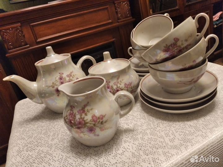 Чайный сервиз Дулево