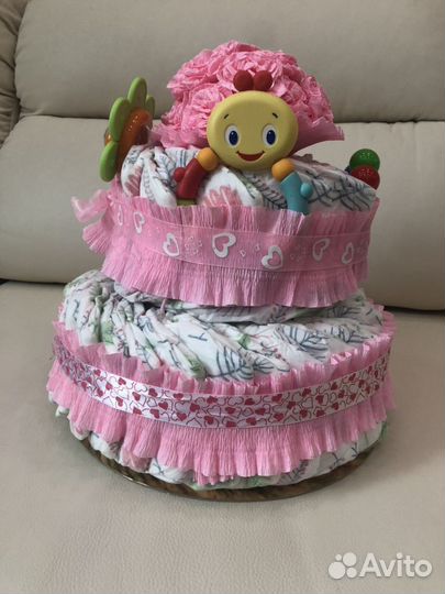 Торт из подгузников