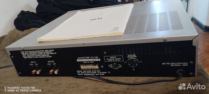 Кассетная дека akai gx 9