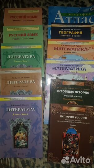 Учебники 6 класс Школа 2100 Баласс