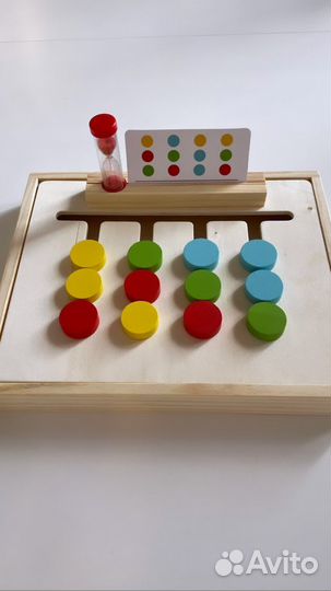 Развивающая деревянная игра