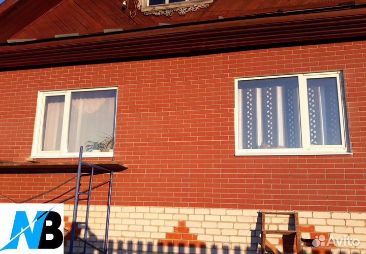Фасадные термопанели под кирпич «норд-брик»