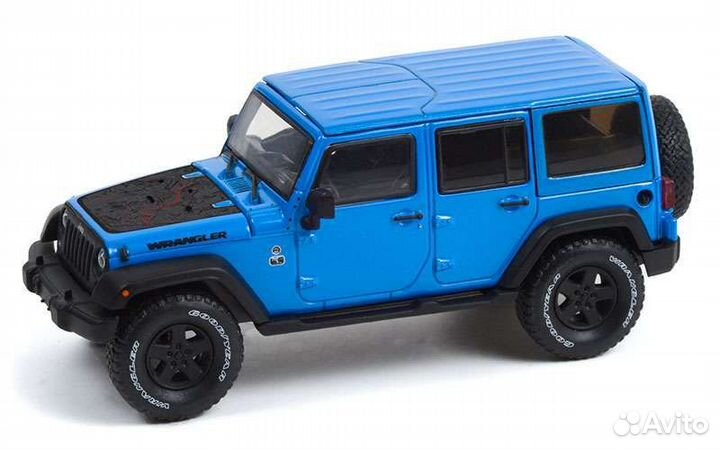 Jeep Wrangler 5дв. (Greenlight 1:43)