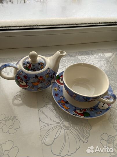 Новый новогодний чайный сервиз