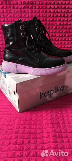 Ботинки демисезонные для девочки 34 размер