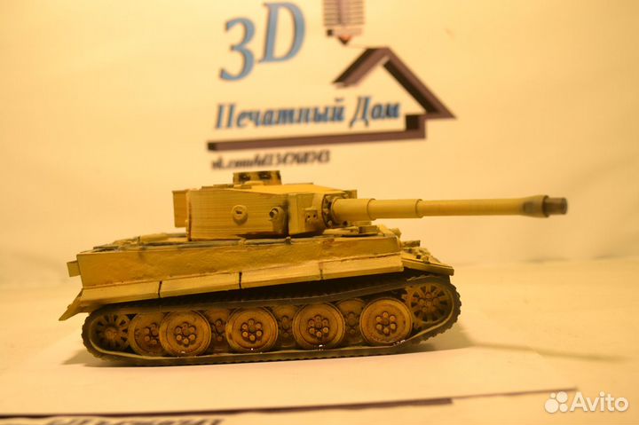 Макет тяжелого танка тигр 1 WOT