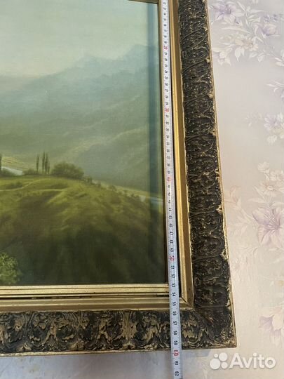 Картина Льва Лагорио В горах Кавказа