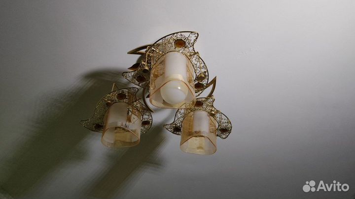 Люстра потолочная бу