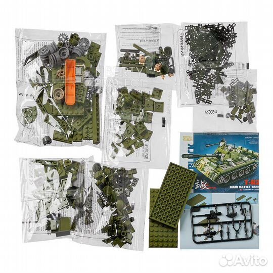 Конструктор Cayi Block 22009 Танк-Т62