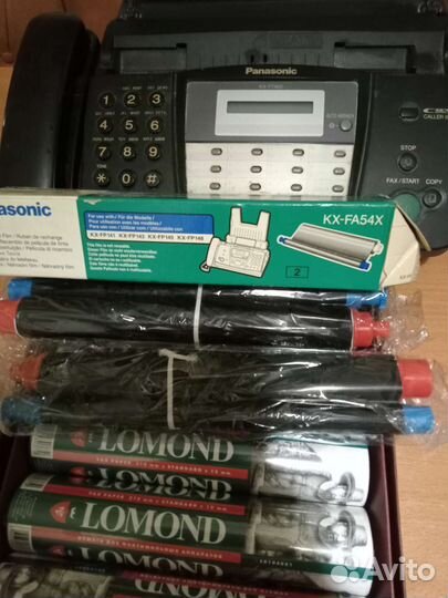 Panasonic телефакс