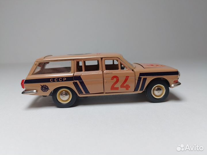 Газ 24-02 Волга ралли СССР 1:43