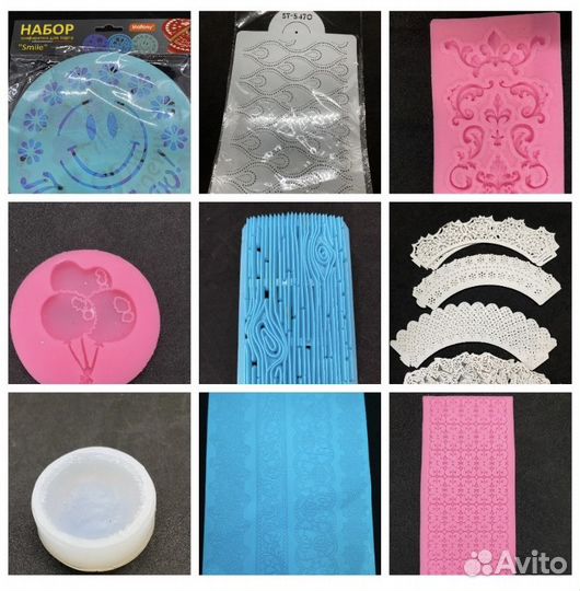 Молды для торта, пряников, печенья