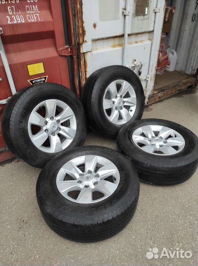 Колёса 265/65 R17 Toyota Prado 150