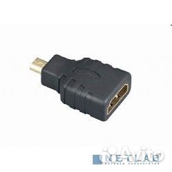 Gembird Переходник hdmi-microhdmi 19F/19M, золотые