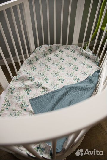 Муслиновый плед детский