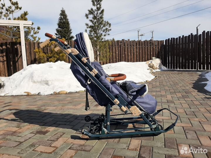Сани коляска ника