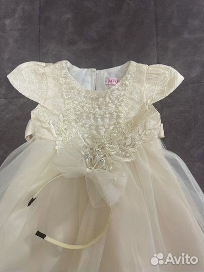 Новогоднее платье для девочки 80