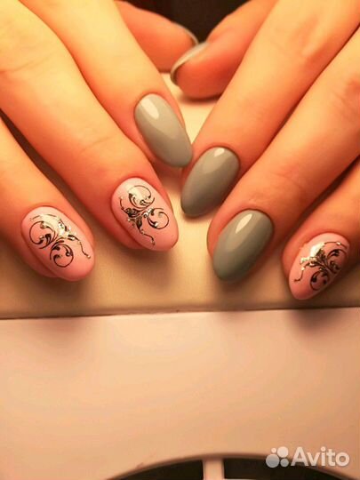 Покрытие гель лаком, маникюр