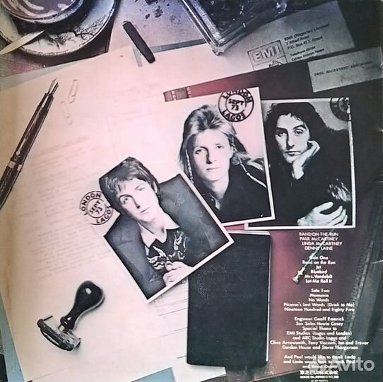 Виниловая пластинка Paul McCartney and Wings