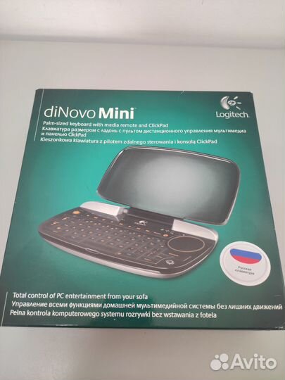 Мультимедиа, клавиатура, Logitech diNovo Mini