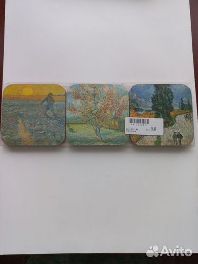 Подставки под стаканы, чашки (Картины Ван Гога)