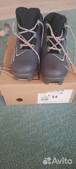 Ботинки лыжные sns