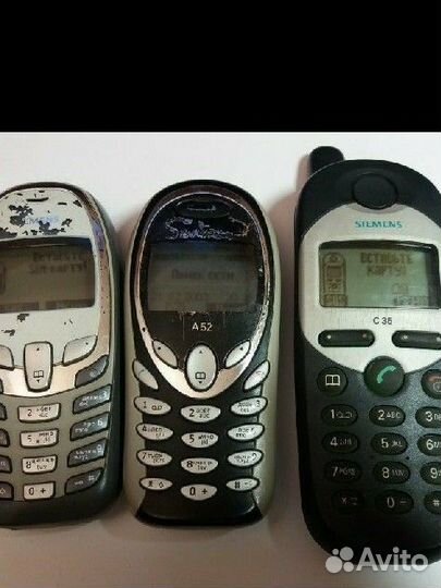 Антик Тел ориг Siemens C35 A52 A57 бу +зу хор сост