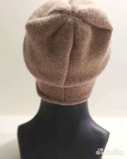 Шапка-бини вязаная новая