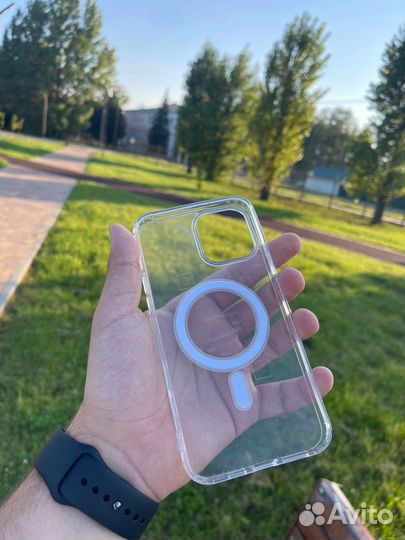 Чехол на iPhone 12 pro max magsafe