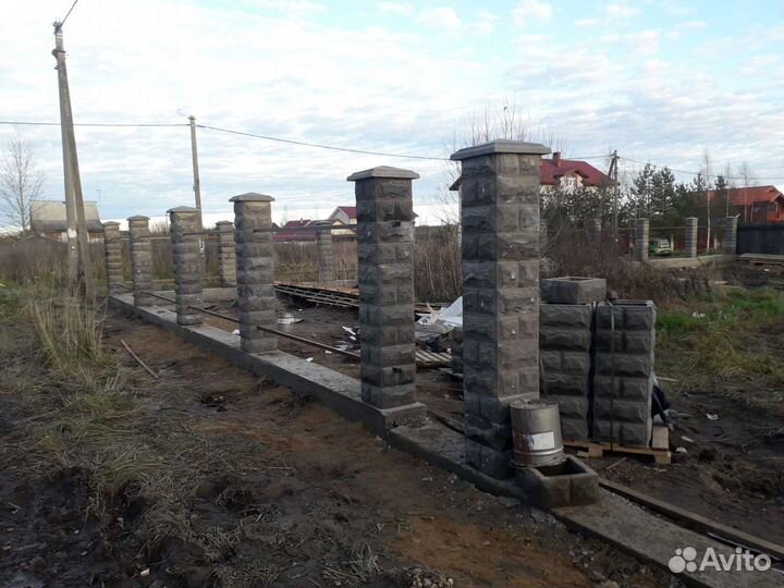 Забор под Ключ Распашные и Откатные Вороты