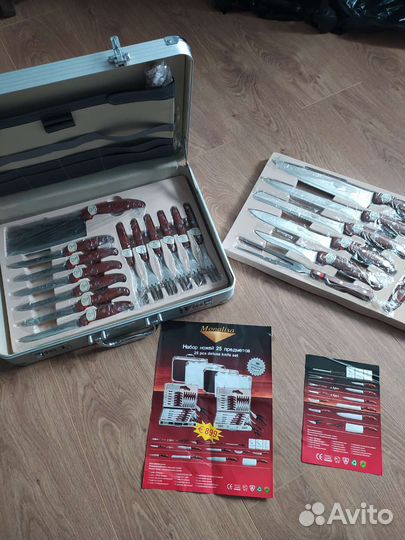 Набор ножей 25 предметов Monalisa Новый