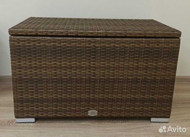 Плетеный сундук-банкетка для балкона RestPoint