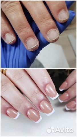Маникюр, покрытие гель лаком