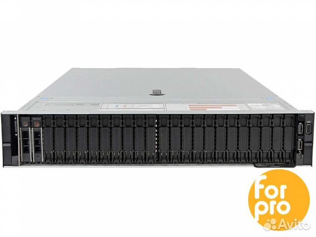 Сервер dell R740xd 28SFF 2x6133Gold 384GB, H730p