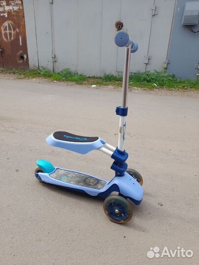 Самокат Capella, детский, 3 колеса светящихся