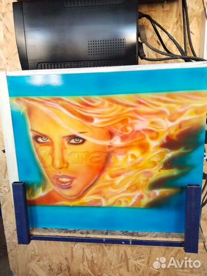 Аэрография на любых поверхностях