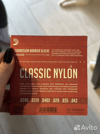 Набор струн D'Addario