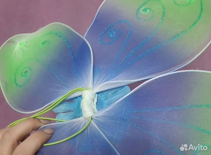 Крылья бабочки для девочки