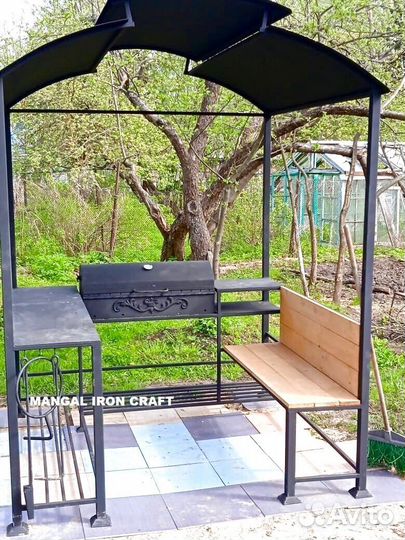 Мангал металлический
