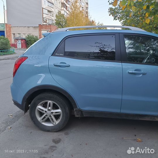SsangYong Actyon 2.0 МТ, 2011, битый, 192 000 км