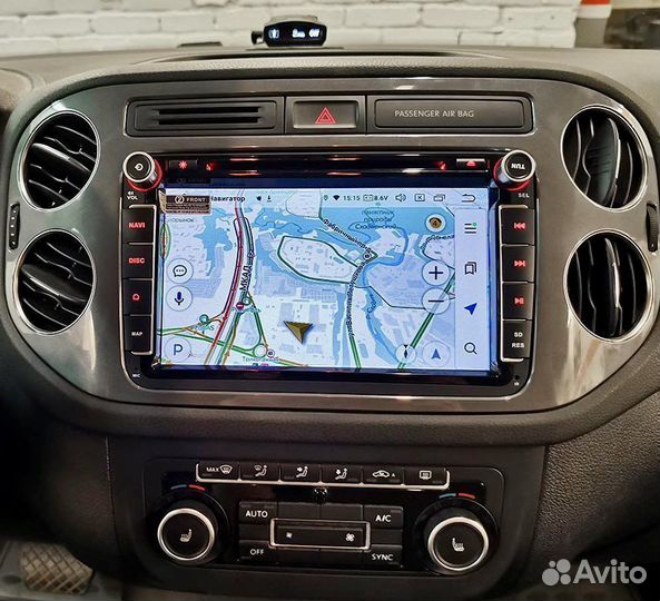 Магнитола VW Tiguan Android IPS